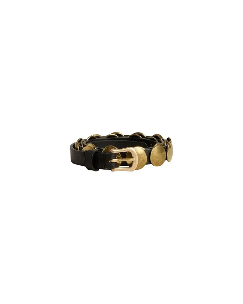 Golden Goose Trinidad leather belt Black
