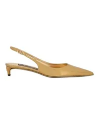 Dolce & Gabbana Slingback-Pumps Gold