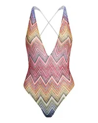 Missoni Einteiliger Badeanzug Multicolor