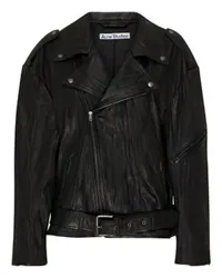 Acne Studios Lederjacke Black