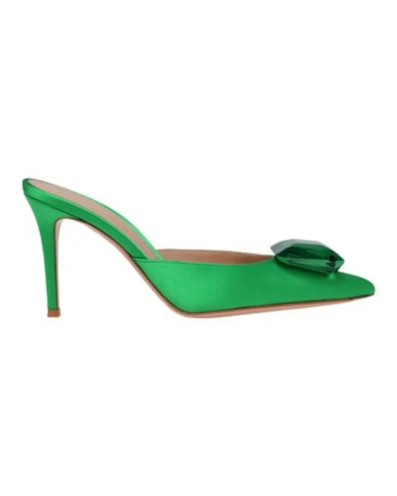 Gianvito Rossi Mules Jaipur 85 Green