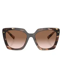 Prada Quadratische Sonnenbrille PR 23ZS Beige