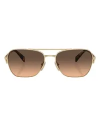 Prada Sonnenbrille Pillow Gold