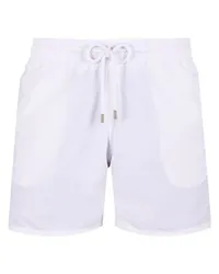 Vilebrequin Einfarbige Badeshorts White