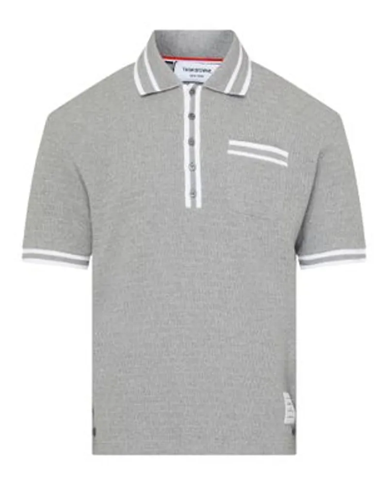 Thom Browne Polopullover Grey