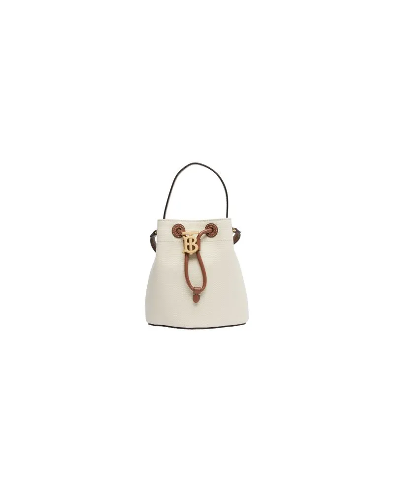 Burberry Bucket Bag TB Off-white