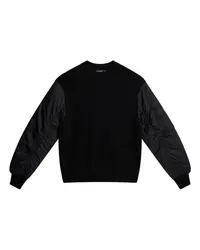 J.Lindeberg Hybrid Bomber-Strickpullover Bow Black