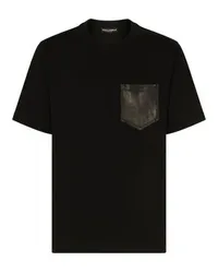 Dolce & Gabbana T-Shirt mit Logo Black