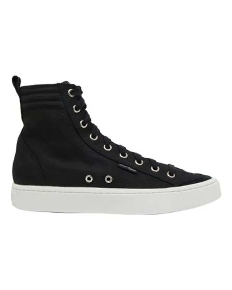 Courrèges High Sneakers Bitume Black