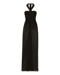 Dolce & Gabbana Langes Kleid Black