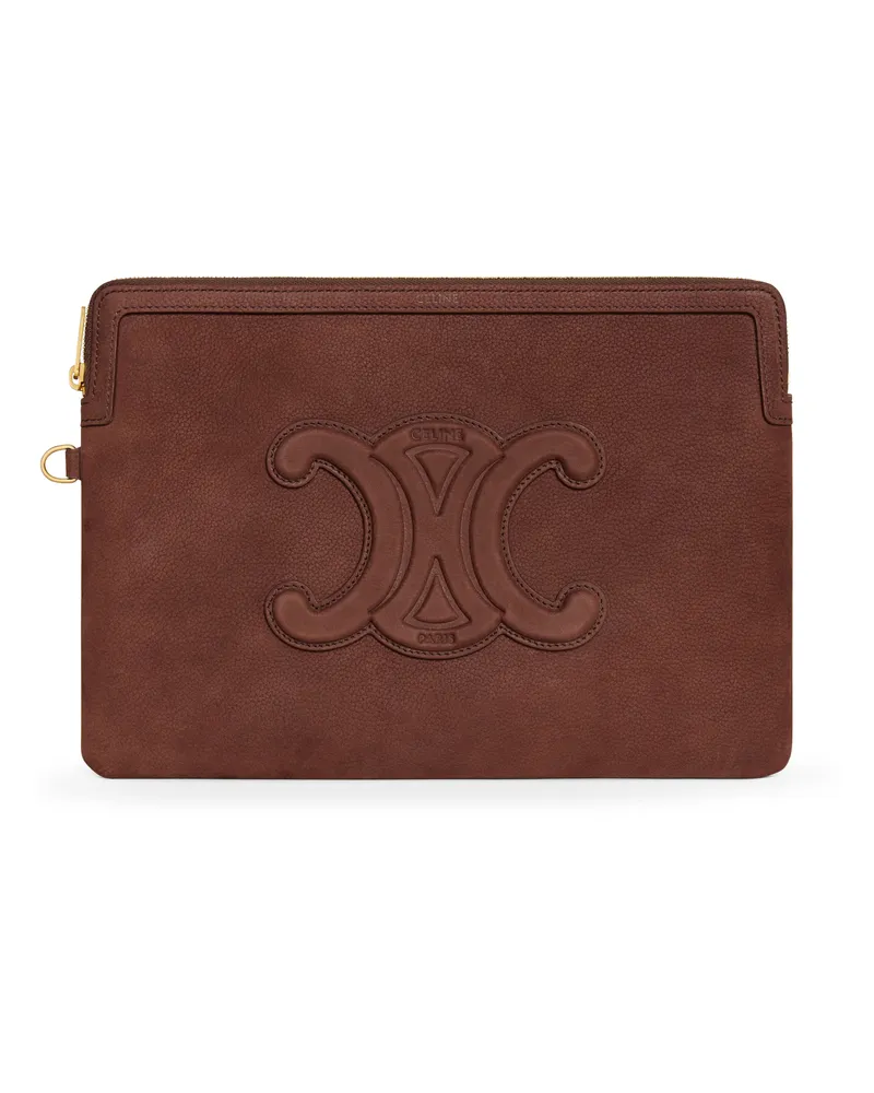 Celine Kleine tasche cuir Triomphe mit riemen 