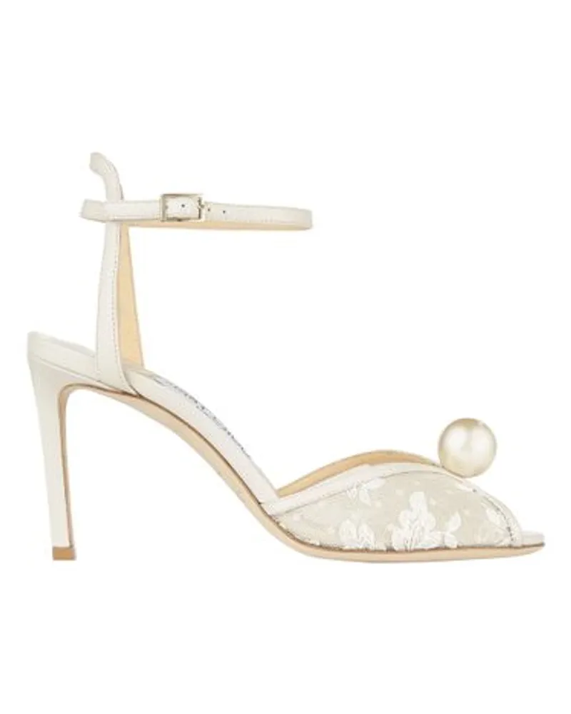 Jimmy Choo Sandalen Sacora 85 White