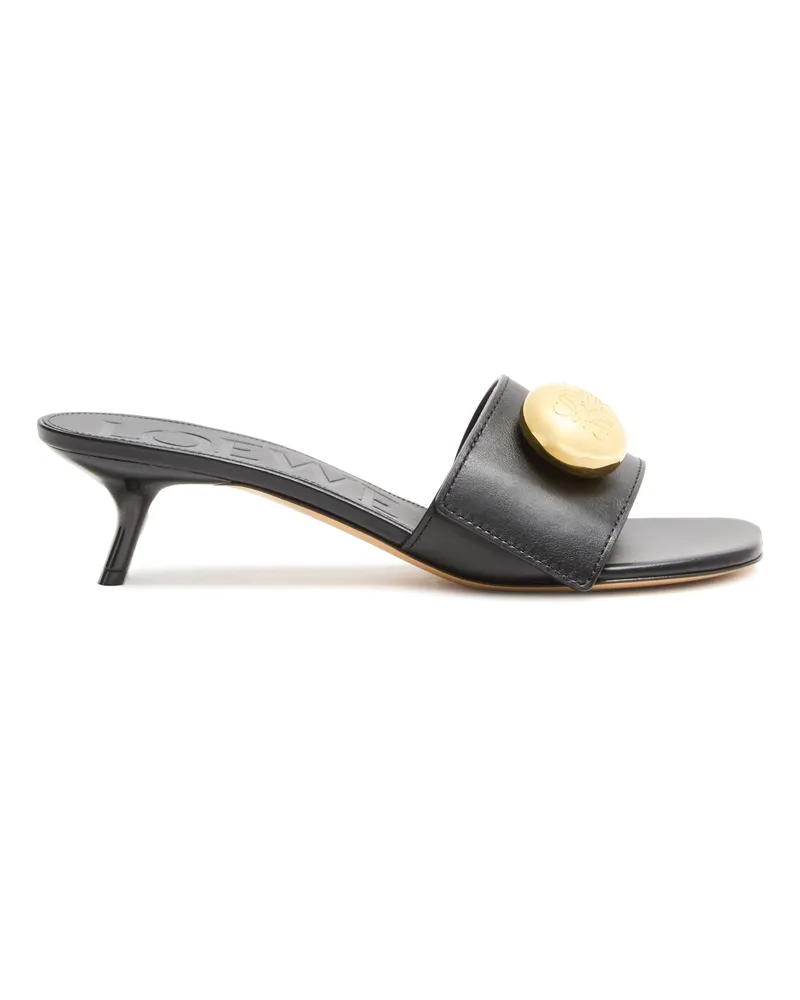 Loewe Slides Pebble 45 aus weichem Kalbsleder 