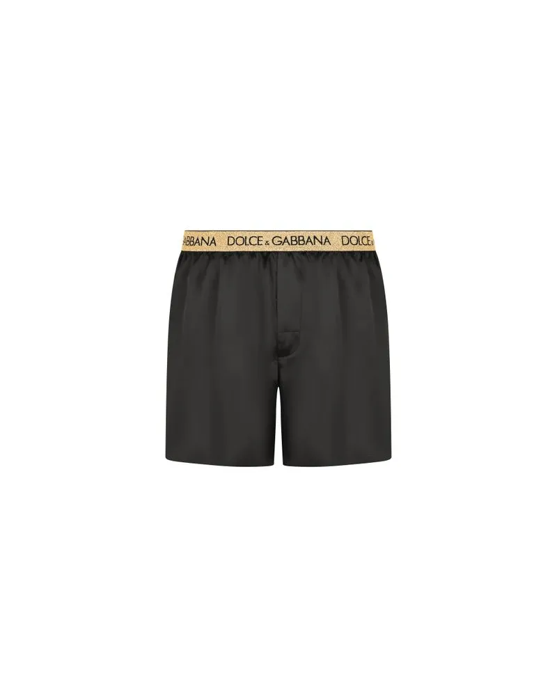 Dolce & Gabbana Boxershorts und Schlafmaske Black