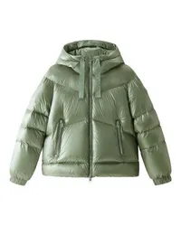 Woolrich Kurze Daunenjacke Aliquippa Grey