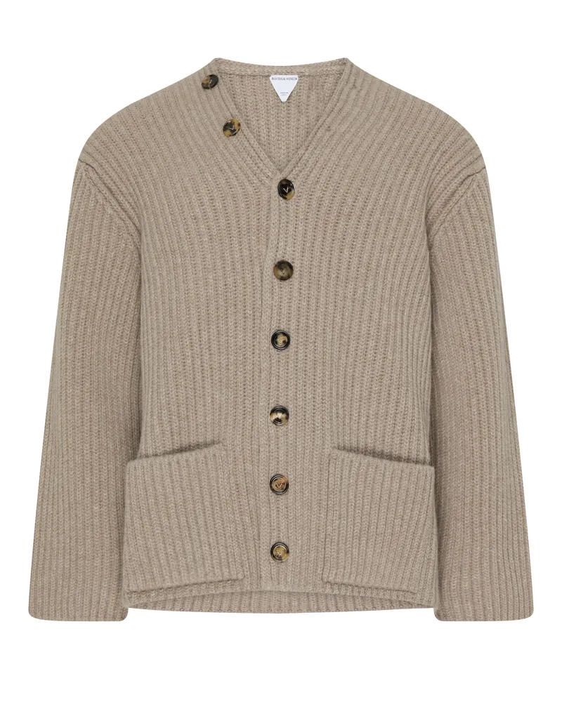 Bottega Veneta Cardigan aus schwerer Wolle 