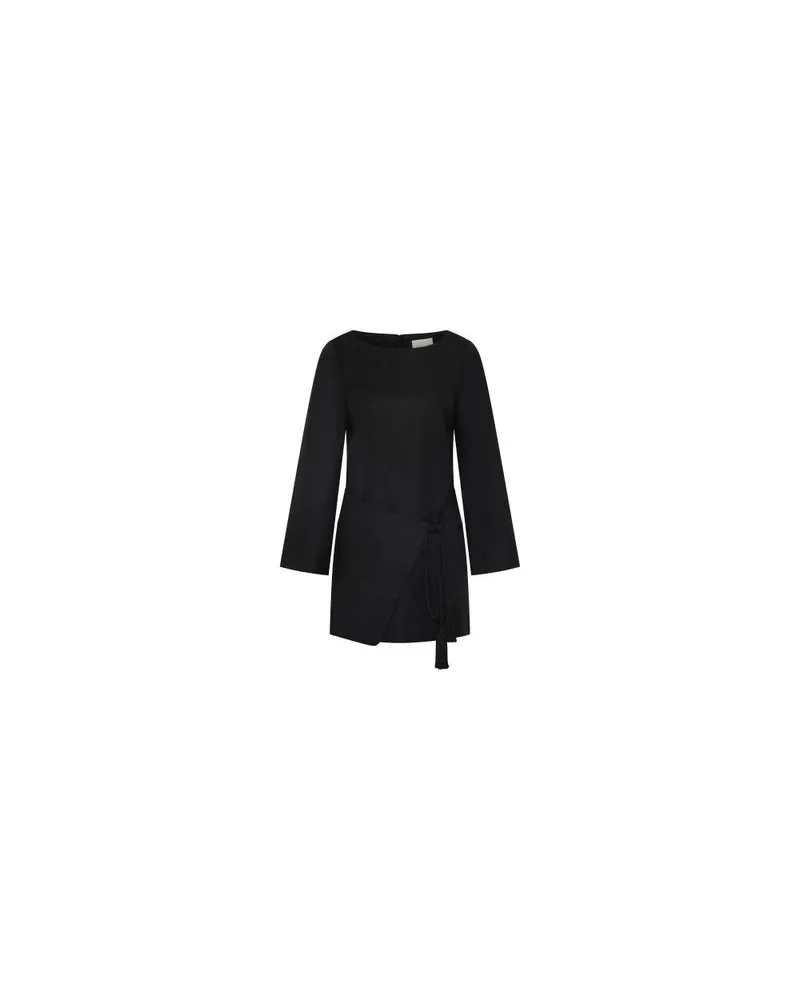 Loewe Turn-up Jacke aus Leder Black