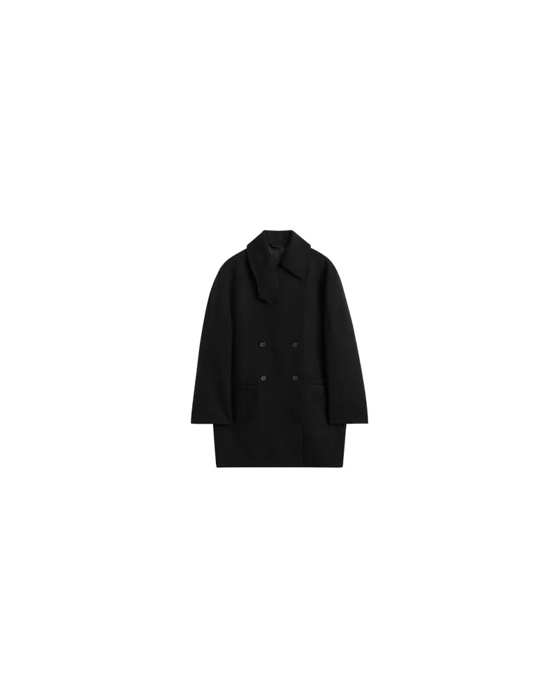 Loewe Turn-up Jacke aus Leder Black