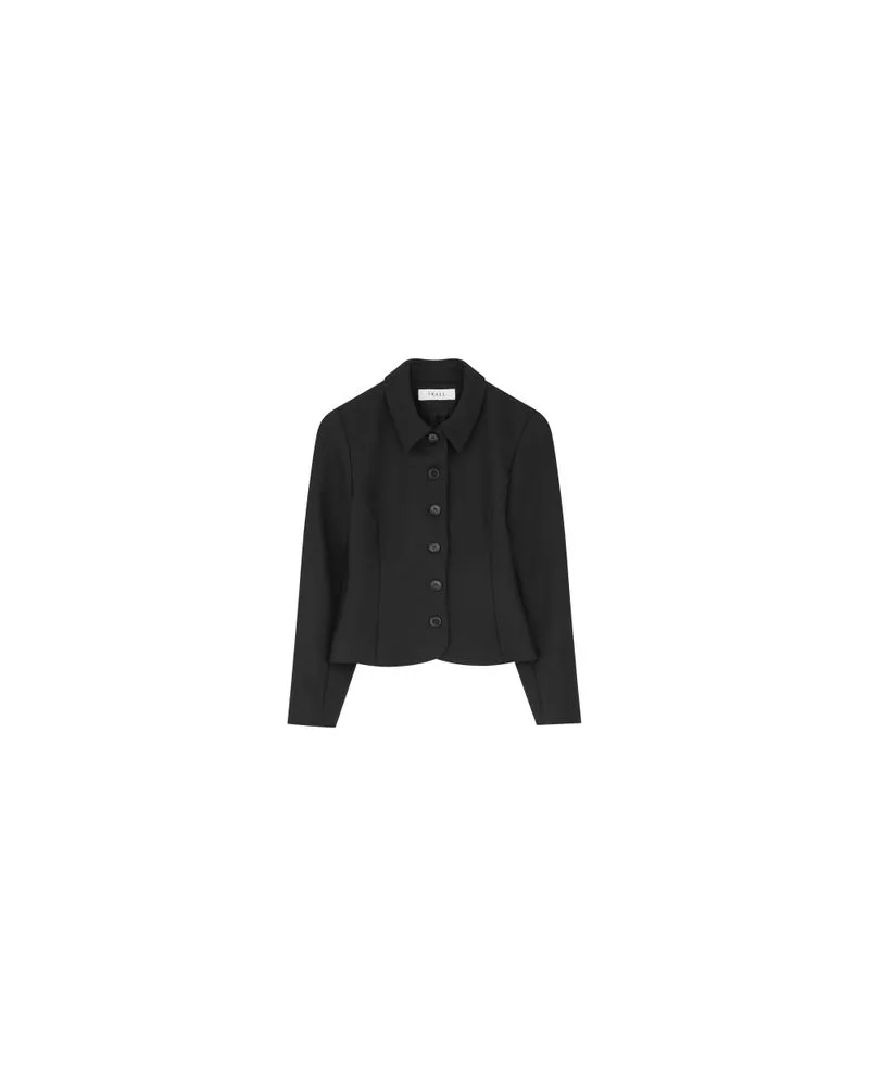 Loewe Turn-up Jacke aus Leder Black