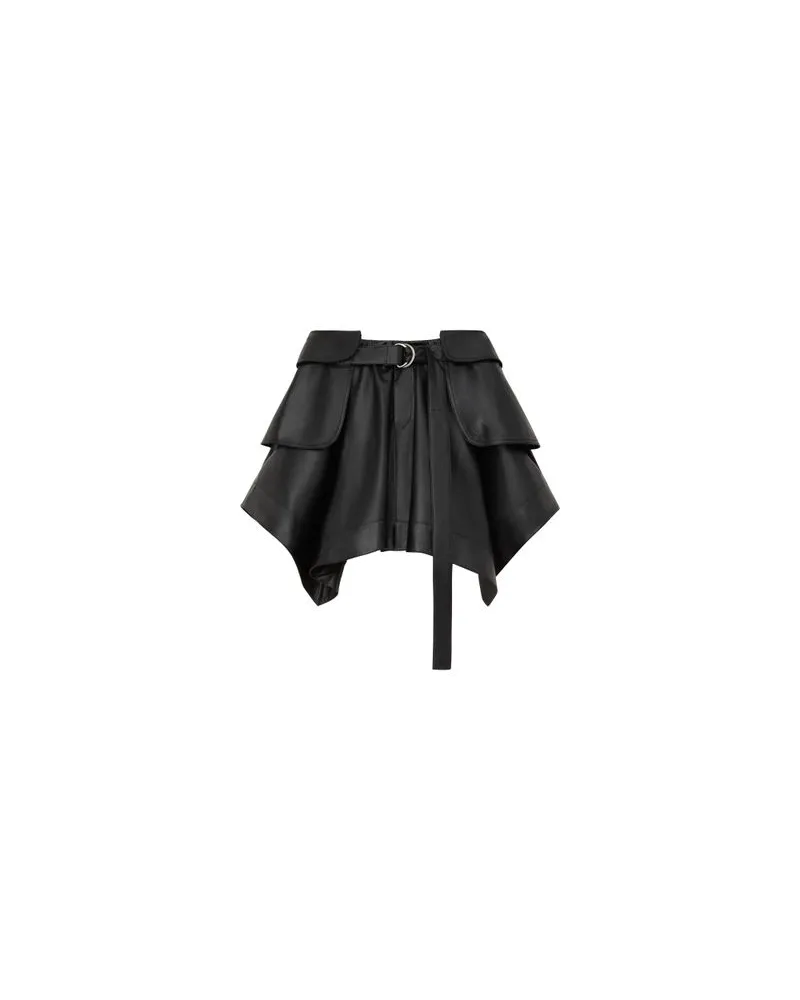 Loewe Turn-up Jacke aus Leder Black