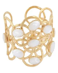 Gas Bijoux Armband Olympie Weißes Perlmutt Gold White