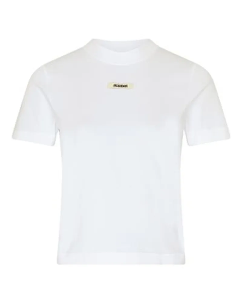 Jacquemus T-Shirt Gros Grain White