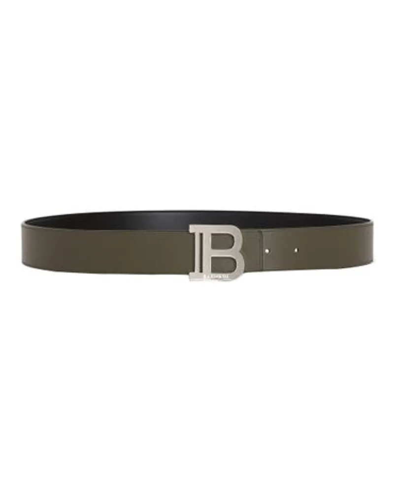 Balmain Wendbarer Gürtel B-Belt Black