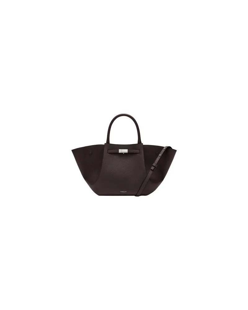 Jimmy Choo Mittelgroße Bar Holdall-Tasche Burgundy