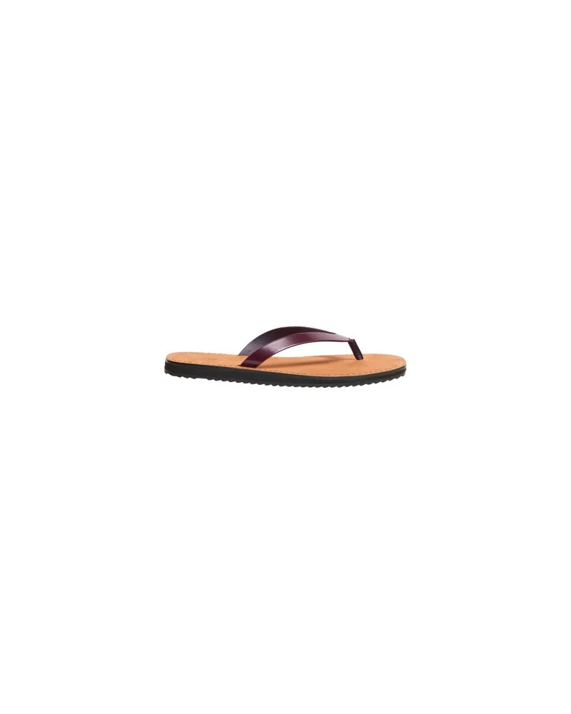 The Row Ledertongs City Burgundy