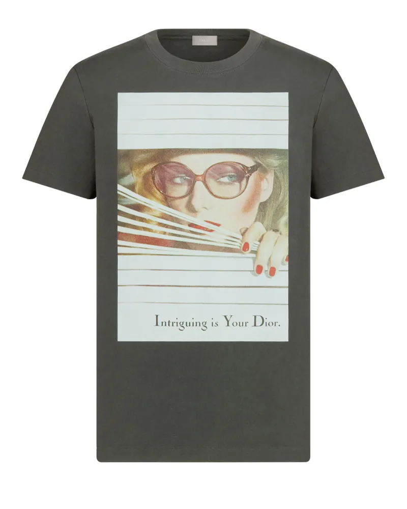 Dior Heritage T-Shirt mit Print, Regular Fit 