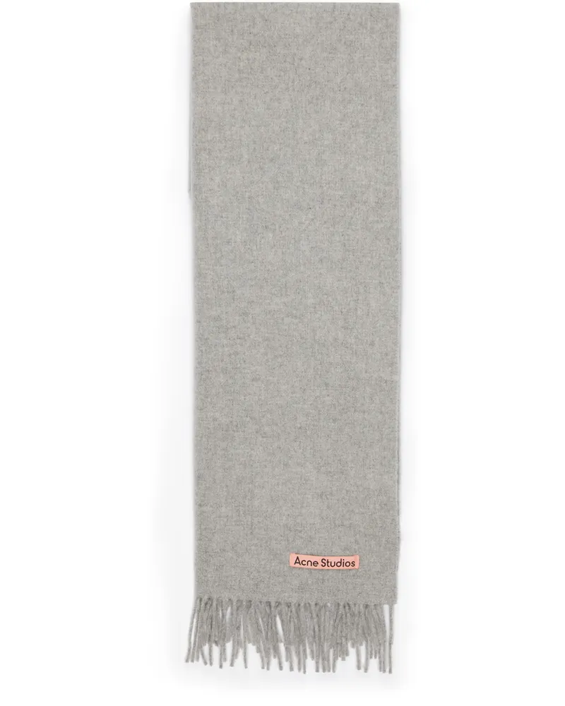 Acne Studios Fransenschal Canada Narrow Grey