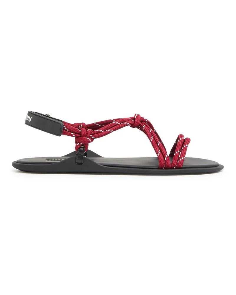 Miu Miu Sandalen aus Kordel 