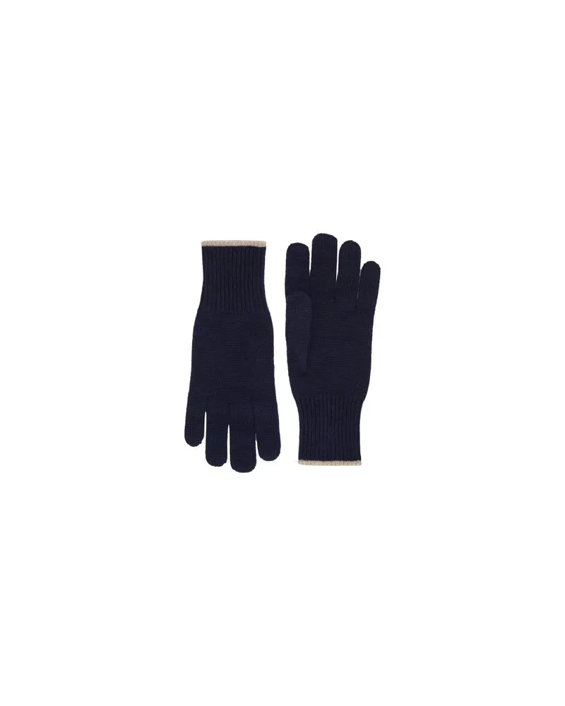 Brunello Cucinelli Handschuhe Blue