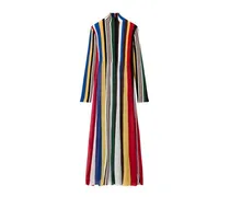 Bedrucktes langes Kleid