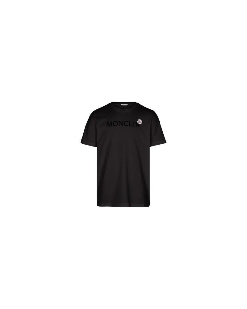 Moncler Short sleeved t-shirt Black