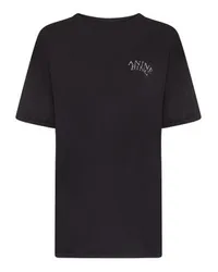 Anine Bing Walker Logo T-Shirt Black