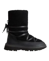 Woolrich Gepolsterte Lammfellstiefel Black