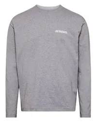 Jacquemus Langarm-T-Shirt Grey