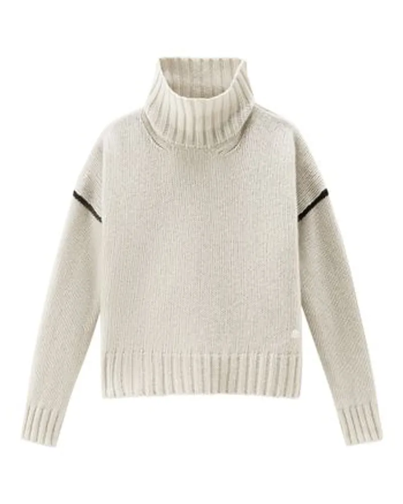 Woolrich Rollkragenpullover White