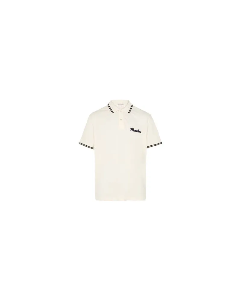Moncler Short sleeved polo White