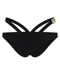 Dolce & Gabbana Bikini-Slip mit Schnürung Black