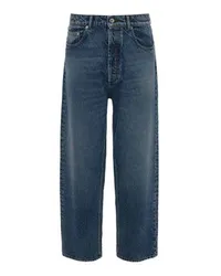 J.W.Anderson Gerade geschnittene Cropped Jeans Blue