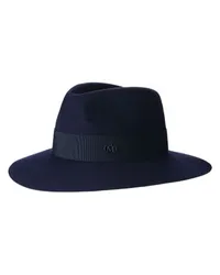 Maison Michel Fedora-Hut Henrietta Navy