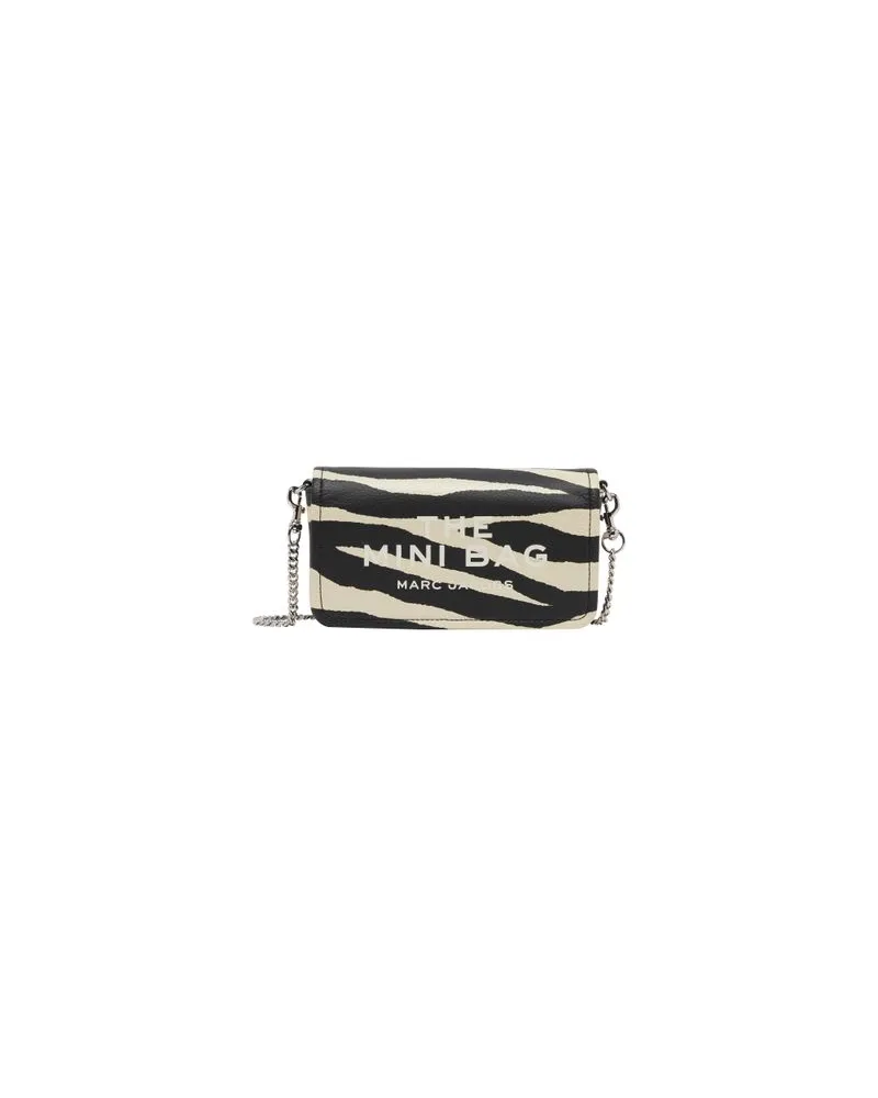 Marc Jacobs LedertäSchchen Mit Zebramuster The Mini Bag Black