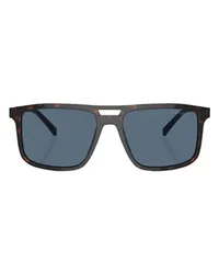 Prada Sonnenbrille Rectangle Brown