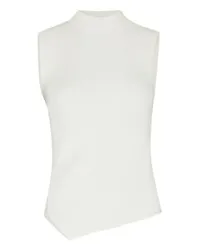 Totême Asymmetrisches Strick-Top White