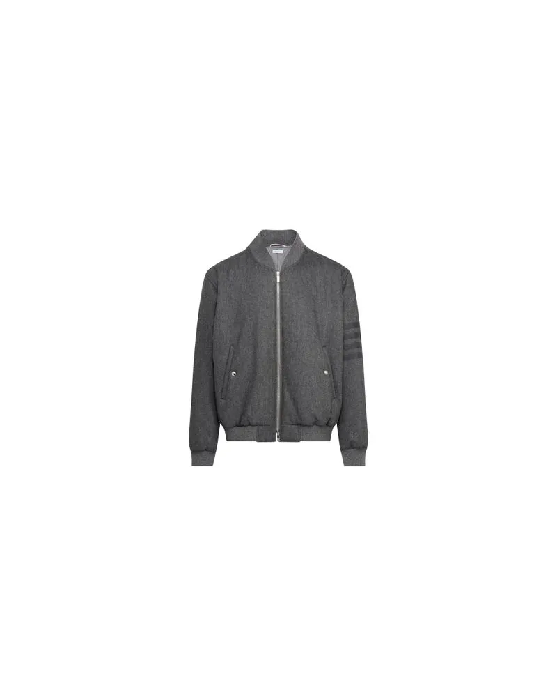 Thom Browne Jacke 4-Bar Grey