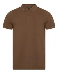 Tom Ford Poloshirt mit kurzen Ärmeln Brown