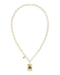 Aurélie Bidermann Kette Trifea Green