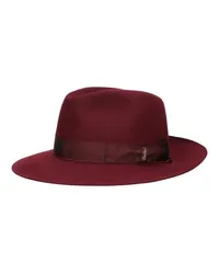 Borsalino Amedeo s.q. Filzhut mit breiter Krempe Red